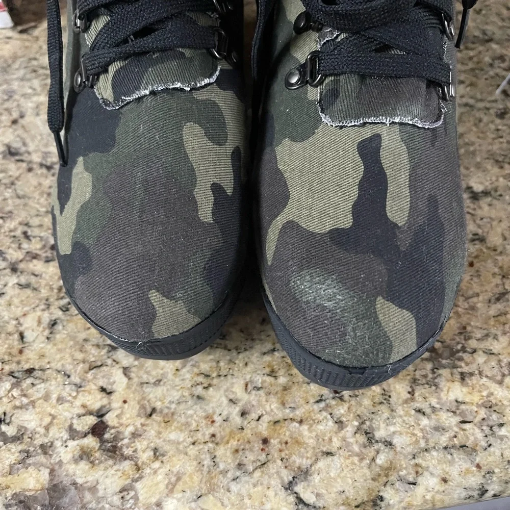 Pazzle Commander Combat Camouflage Rubber Lug Sole Boots - Picture 12 of 12